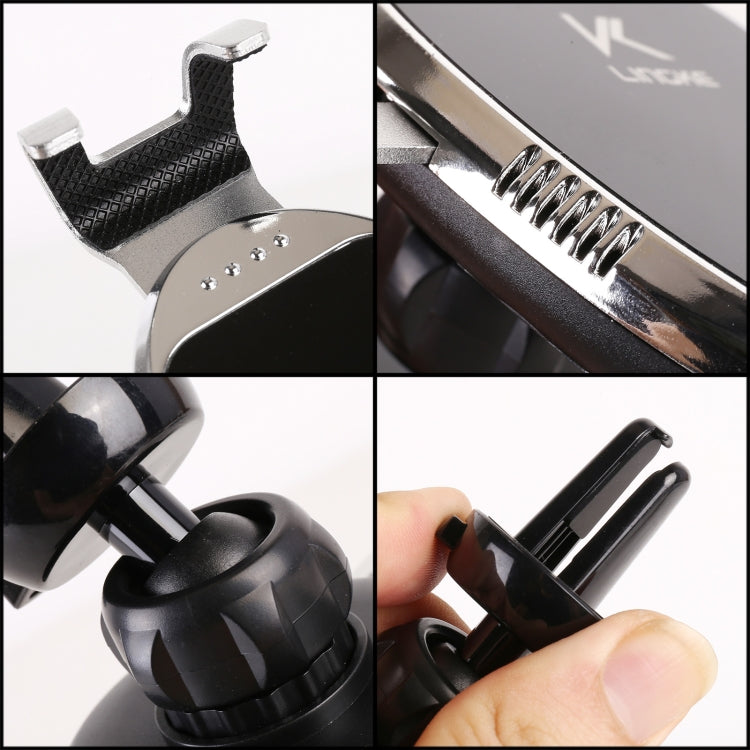 LINGKE Car Air Outlet Snap-in Gravity Mobile Phone Holder, Air Outlet  Phone Holder
