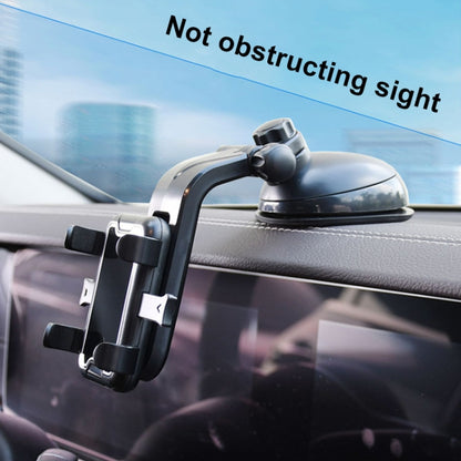Universal Car Sucker Mobile Phone Holder, Sucker Holder (Black)