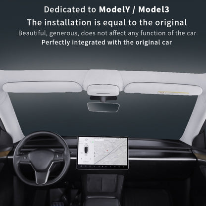 Car Ordinary Version Sunglasses Storage Box for Tesla Model Y 2019-2023, Ordinary Version for Tesla Model Y