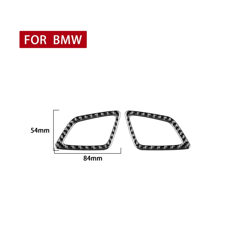 Car Dashboard Air Outlet Decorative Sticker for BMW F52 1 Series Sedan 2017-2019, Left Drive, Dashboard Air Outlet
