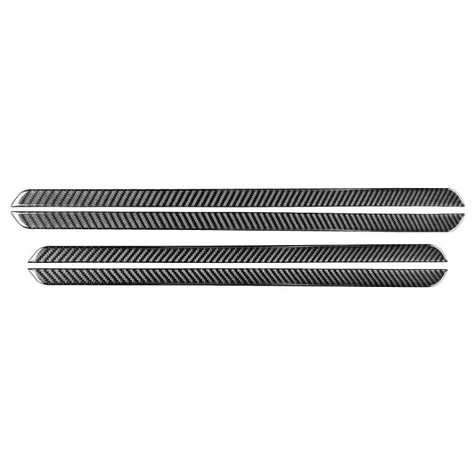 Car Carbon Fiber Threshold Decorative Sticker for Ford Explorer 2016-2019, Left Drive, Threshold