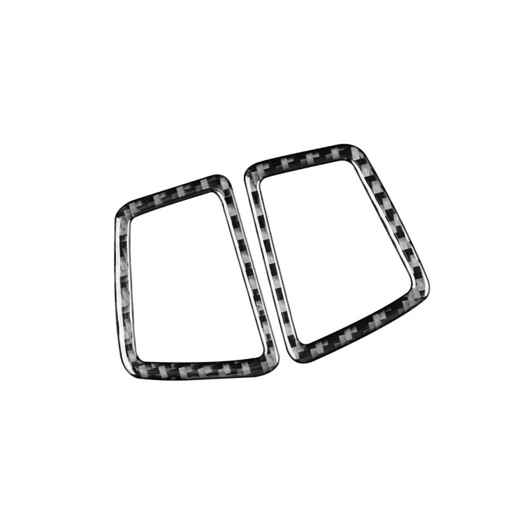 Car Carbon Fiber Dashboard Air Outlet Decorative Sticker for Ford Explorer 2013-2019, Left Drive, Dashboard Air Outlet