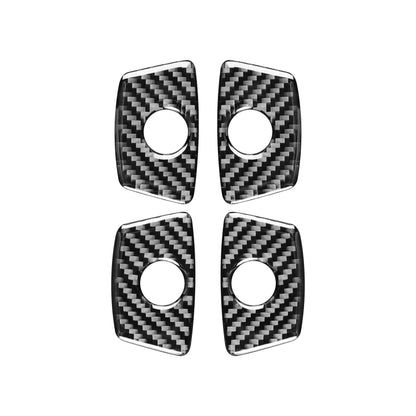 Car Carbon Fiber Door Decorative Sticker for Ford Explorer 2013-2019, Left Drive, Door