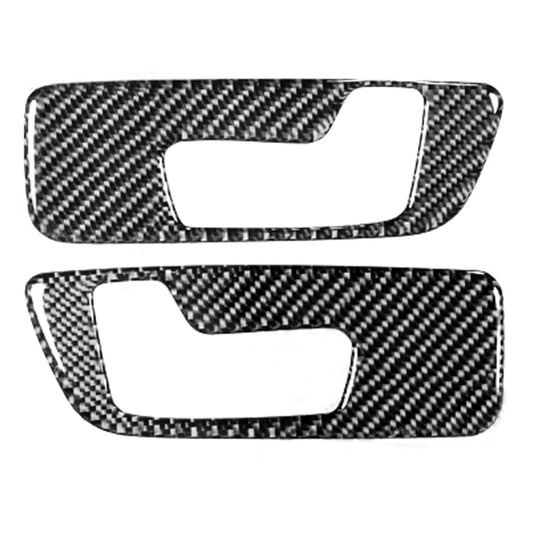 Car Carbon Fiber M High Performance Door Handle D Decorative Sticker for BMW G01 X3 2018-2020 / G02 X4 2019-2020, Left and Right Drive Universal, Door Handle D