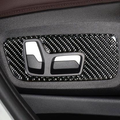 Car Carbon Fiber M High Performance Door Handle D Decorative Sticker for BMW G01 X3 2018-2020 / G02 X4 2019-2020, Left and Right Drive Universal, Door Handle D