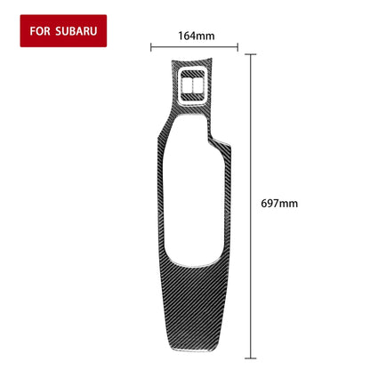 2 in 1 Car Carbon Fiber Central Armrest Panel Set B Decorative Sticker for Subaru BRZ / Toyota 86 2017-2019, Right Drive, Central Armrest Panel Set B, Right Drive