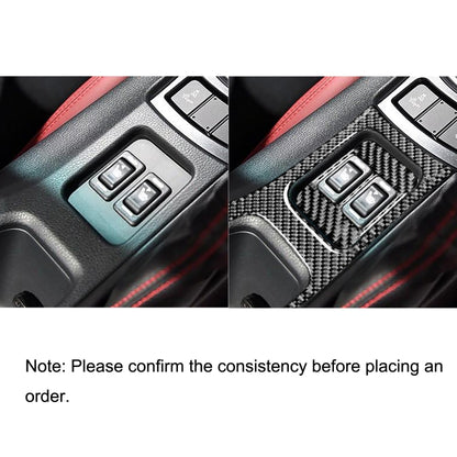 2 in 1 Car Carbon Fiber Central Armrest Panel Set B Decorative Sticker for Subaru BRZ / Toyota 86 2017-2019, Right Drive, Central Armrest Panel Set B, Right Drive