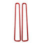 2 PCS / Set Carbon Fiber Car Window Air Outlet Defogging Decorative Sticker for Nissan GTR R35 2008-2020, Left and Right Driving Universal, Window Air Outlet Defogging