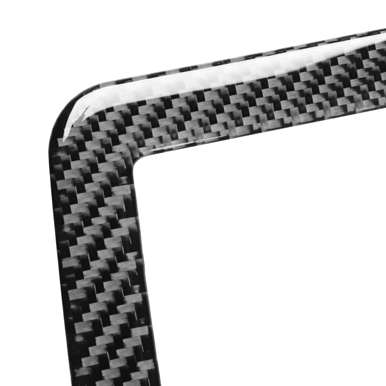 Carbon Fiber Car Reading Light Frame Decorative Sticker for Dodge Challenger 2015 to Now, Left Driving, Reading Light Frame