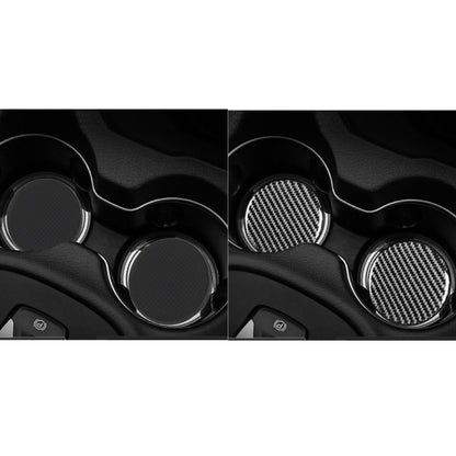 11 PCS / Set Carbon Fiber Car Door Slot Pad Decorative Sticker for Dodge Challenger 2015 to Now, Left Driving, Door Slot Pad