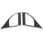 2 PCS Car Carbon Fiber Left and Right Speakers Decorative Sticker for Mitsubishi Lancer EVO (Only DE / ES) 2008-2015, Left and Right Drive Universal, Left and Right Speakers (Only DE / ES)