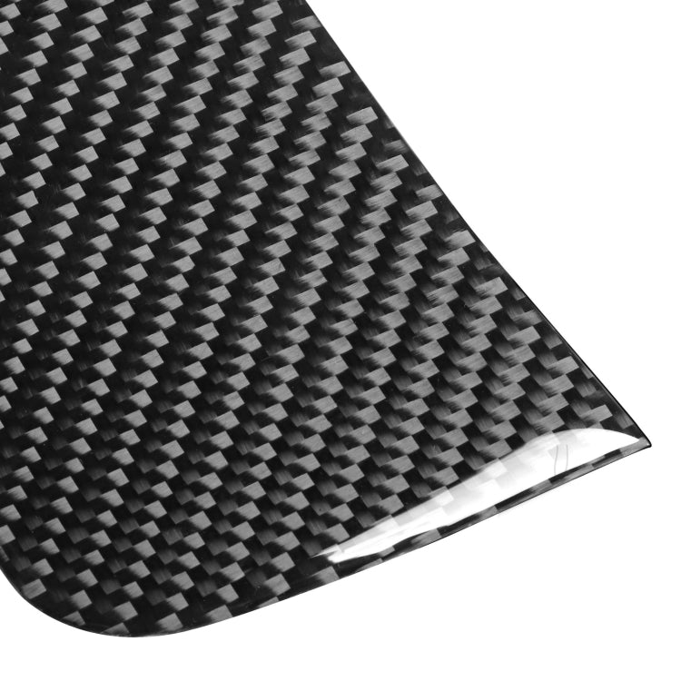 Car Carbon Fiber Storage Box Panel Decorative Sticker for Mazda RX8 2004-2008, Left and Right Drive Universal, Storage Box Panel