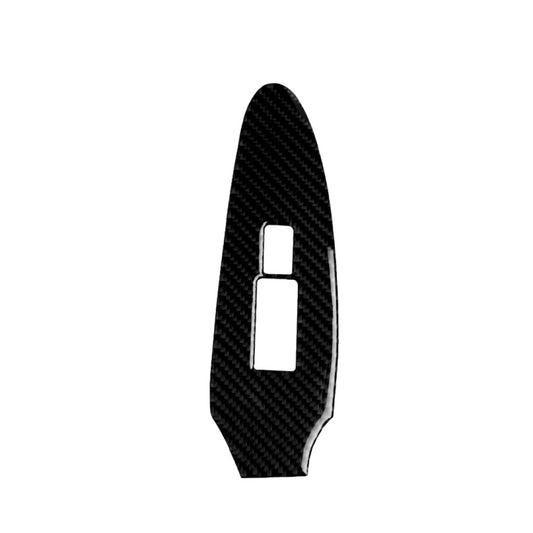 Car Carbon Fiber Vice Driving Side Door Lift Control Decorative Sticker for Nissan 370Z Z34 2009-, Right Drive, Vice Driving Side Door Lift Control Right Drive