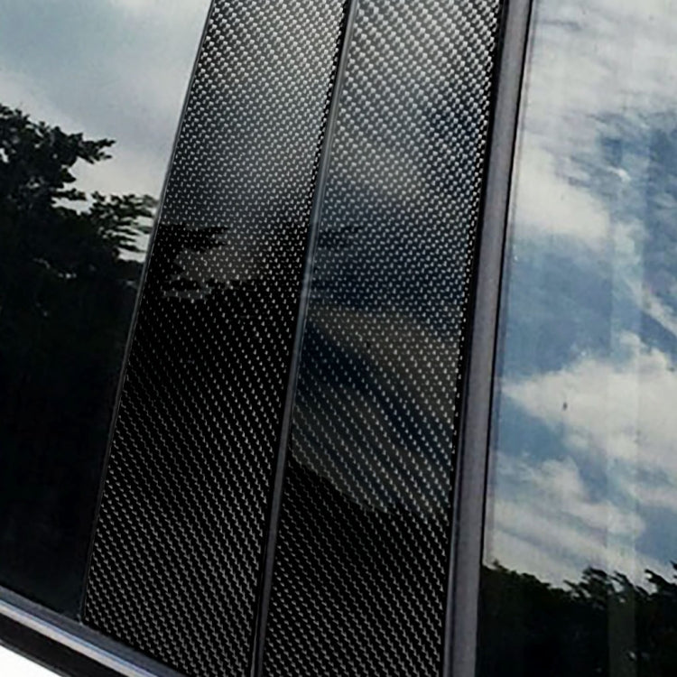 Car Carbon Fiber B Pillar Decorative Sticker for BMW X5 F15 2014-2018, Left and Right Drive Universal, For BMW X5 F15 2014-2018