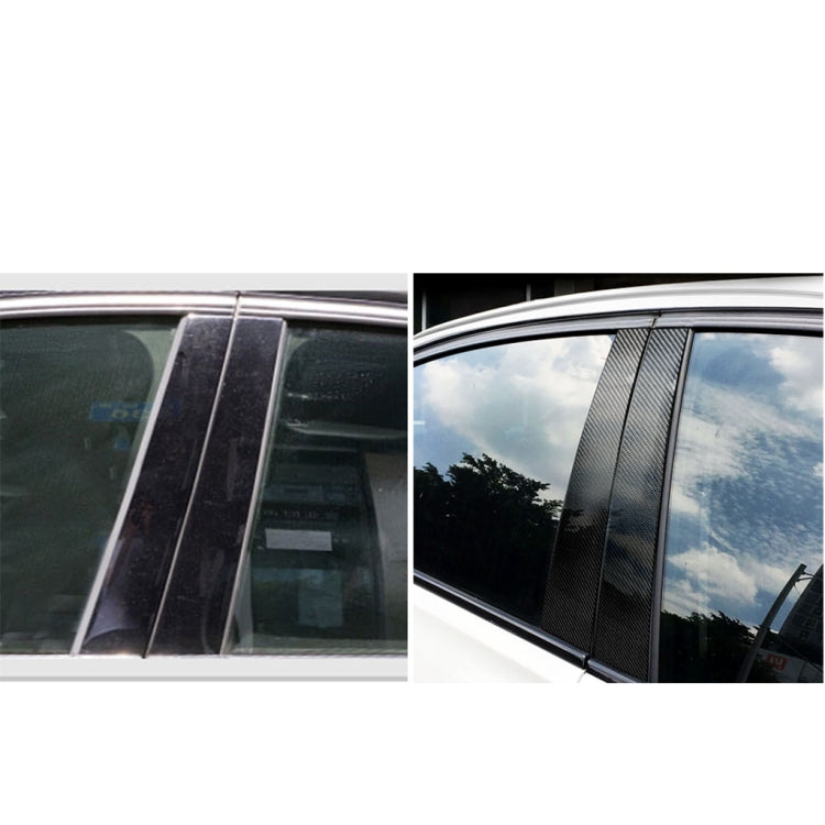 Car Carbon Fiber B Pillar Decorative Sticker for BMW X5 F15 2014-2018, Left and Right Drive Universal, For BMW X5 F15 2014-2018