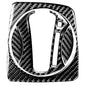 4 in 1 Car Carbon Fiber Automatic Gear Set Decorative Sticker for Honda Civic 8th Generation 2006-2011, Right Drive, Automatic Gear Set, Right Drive
