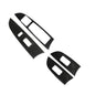 Car Carbon Fiber Window Glass Lift Decorative Sticker for Lexus IS250 300 350C 2006-2012, Right Drive, Window Glass Lift, Right Drive