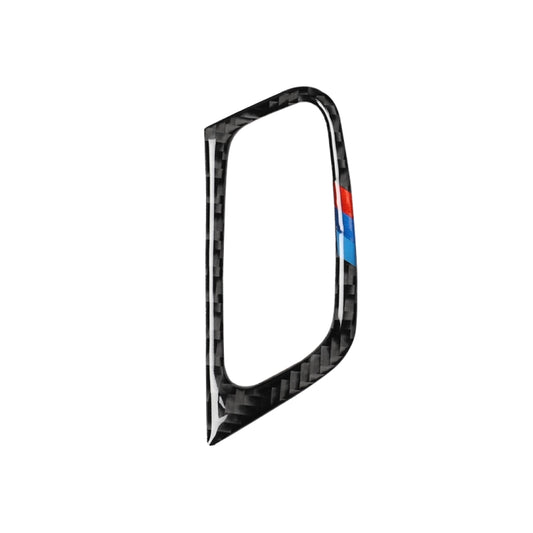 Car Carbon Fiber Tricolor Key Hole Decorative Sticker for BMW E70 X5 / E71 X6 2009-2013, Left Drive, Key Hole(Tricolor)