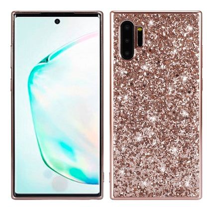 Plating Glittery Powder Shockproof TPU Case, For Motorola Moto G7 Play, For Galaxy Note 10, For Galaxy Note 10+
