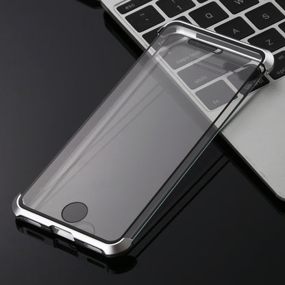 Ultra-Thin Angular Frame Magnetic Absorption Double-Sided Tempered Glass Shell for iPhone 8, For iPhone 8