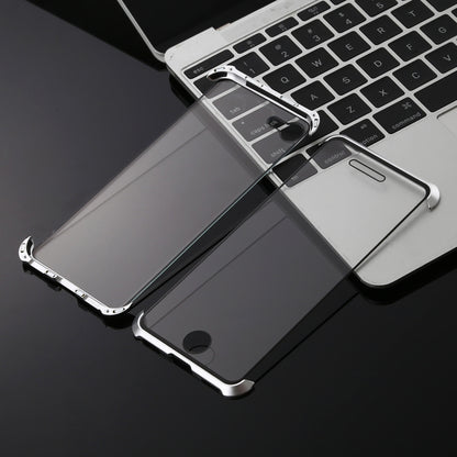Ultra-Thin Angular Frame Magnetic Absorption Double-Sided Tempered Glass Shell for iPhone 8, For iPhone 8