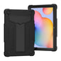 T-shaped Bracket Contrast Color Shockproof PC + Silicone Protective Case, For Huawei MatePad T8, For Huawei MediaPad T5