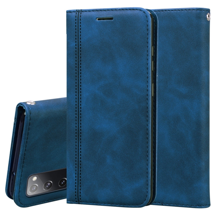 Frosted Business Magnetic Horizontal Flip PU Leather Case with Holder & Card Slot & Lanyard