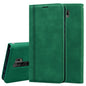 Frosted Business Magnetic Horizontal Flip PU Leather Case with Holder & Card Slot & Lanyard