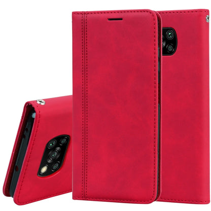 Frosted Business Magnetic Horizontal Flip PU Leather Case with Holder & Card Slot & Lanyard