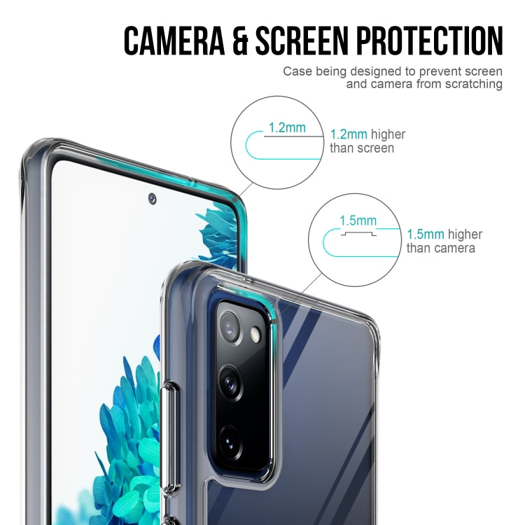 Scratchproof TPU + Acrylic Space Protective Case, For Samsung Galaxy S20 FE