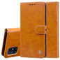 Business Style Oil Wax Texture Horizontal Flip Leather Case, with Holder & Card Slots & Wallet