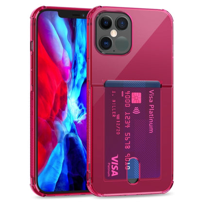 TPU Transparent Protective Case with Card Slots, For iPhone 12, For iPhone 12 Mini, For iPhone 12 Pro, For iPhone 12 Pro Max