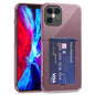 TPU Transparent Protective Case with Card Slots, For iPhone 12, For iPhone 12 Mini, For iPhone 12 Pro, For iPhone 12 Pro Max