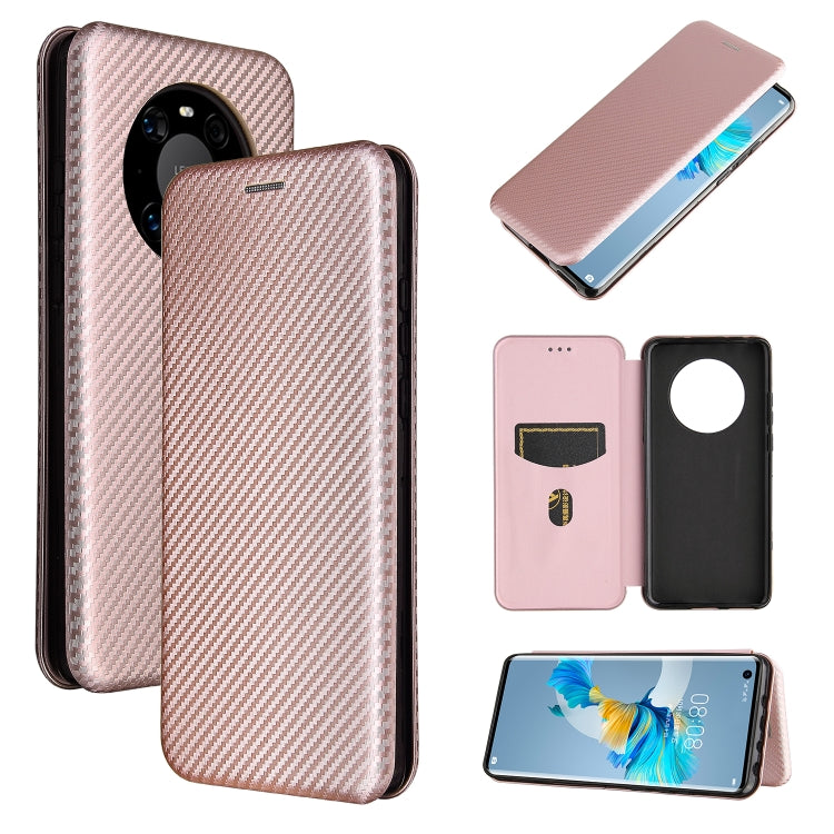 Carbon Fiber Texture Magnetic Horizontal Flip TPU + PC + PU Leather Case with Card Slot, For Huawei Mate 40, For Samsung Galaxy S21 Ultra 5G, For LG K52 / K62, For vivo V20 Pro 5G, For Motorola One 5G / Moto G 5G Plus, For Huawei Mate 40 Pro�����������...