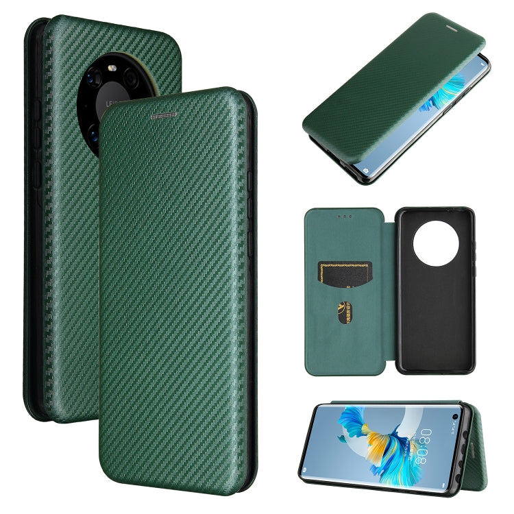 Carbon Fiber Texture Magnetic Horizontal Flip TPU + PC + PU Leather Case with Card Slot, For Huawei Mate 40, For Samsung Galaxy S21 Ultra 5G, For LG K52 / K62, For vivo V20 Pro 5G, For Motorola One 5G / Moto G 5G Plus, For Huawei Mate 40 Pro�����������...