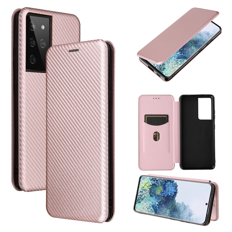 Carbon Fiber Texture Magnetic Horizontal Flip TPU + PC + PU Leather Case with Card Slot, For Huawei Mate 40, For Samsung Galaxy S21 Ultra 5G, For LG K52 / K62, For vivo V20 Pro 5G, For Motorola One 5G / Moto G 5G Plus, For Huawei Mate 40 Pro�����������...