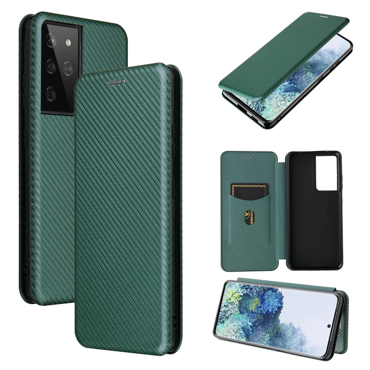 Carbon Fiber Texture Magnetic Horizontal Flip TPU + PC + PU Leather Case with Card Slot, For Huawei Mate 40, For Samsung Galaxy S21 Ultra 5G, For LG K52 / K62, For vivo V20 Pro 5G, For Motorola One 5G / Moto G 5G Plus, For Huawei Mate 40 Pro�����������...