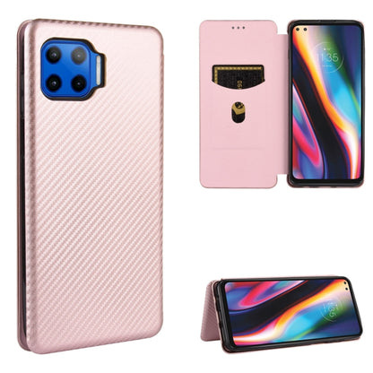 Carbon Fiber Texture Magnetic Horizontal Flip TPU + PC + PU Leather Case with Card Slot, For Huawei Mate 40, For Samsung Galaxy S21 Ultra 5G, For LG K52 / K62, For vivo V20 Pro 5G, For Motorola One 5G / Moto G 5G Plus, For Huawei Mate 40 Pro�����������...