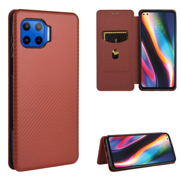 Carbon Fiber Texture Magnetic Horizontal Flip TPU + PC + PU Leather Case with Card Slot, For Huawei Mate 40, For Samsung Galaxy S21 Ultra 5G, For LG K52 / K62, For vivo V20 Pro 5G, For Motorola One 5G / Moto G 5G Plus, For Huawei Mate 40 Pro�����������...