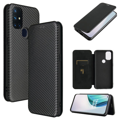 Carbon Fiber Texture Magnetic Horizontal Flip TPU + PC + PU Leather Case with Card Slot, For Huawei Mate 40, For Samsung Galaxy S21 Ultra 5G, For LG K52 / K62, For vivo V20 Pro 5G, For Motorola One 5G / Moto G 5G Plus, For Huawei Mate 40 Pro�����������...