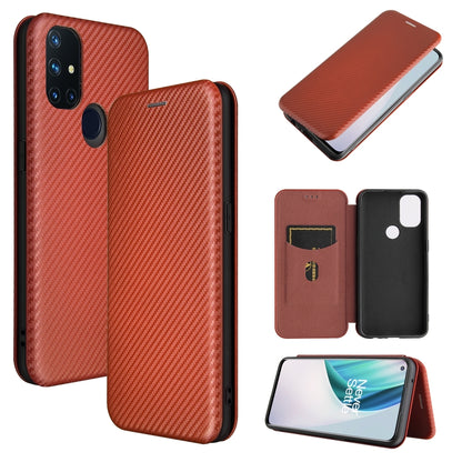 Carbon Fiber Texture Magnetic Horizontal Flip TPU + PC + PU Leather Case with Card Slot, For Huawei Mate 40, For Samsung Galaxy S21 Ultra 5G, For LG K52 / K62, For vivo V20 Pro 5G, For Motorola One 5G / Moto G 5G Plus, For Huawei Mate 40 Pro�����������...