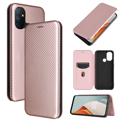 Carbon Fiber Texture Magnetic Horizontal Flip TPU + PC + PU Leather Case with Card Slot, For Huawei Mate 40, For Samsung Galaxy S21 Ultra 5G, For LG K52 / K62, For vivo V20 Pro 5G, For Motorola One 5G / Moto G 5G Plus, For Huawei Mate 40 Pro�����������...