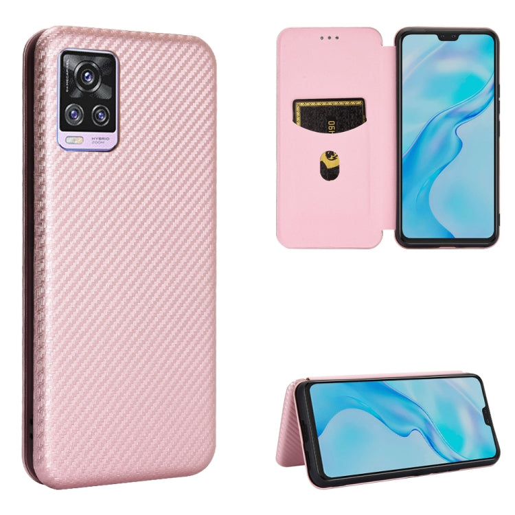 Carbon Fiber Texture Magnetic Horizontal Flip TPU + PC + PU Leather Case with Card Slot, For Huawei Mate 40, For Samsung Galaxy S21 Ultra 5G, For LG K52 / K62, For vivo V20 Pro 5G, For Motorola One 5G / Moto G 5G Plus, For Huawei Mate 40 Pro�����������...