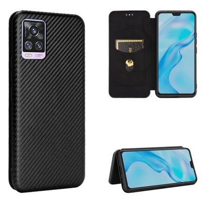 Carbon Fiber Texture Magnetic Horizontal Flip TPU + PC + PU Leather Case with Card Slot, For Huawei Mate 40, For Samsung Galaxy S21 Ultra 5G, For LG K52 / K62, For vivo V20 Pro 5G, For Motorola One 5G / Moto G 5G Plus, For Huawei Mate 40 Pro�����������...