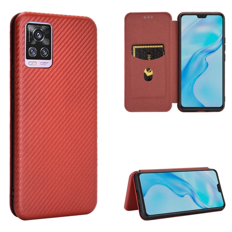 Carbon Fiber Texture Magnetic Horizontal Flip TPU + PC + PU Leather Case with Card Slot, For Huawei Mate 40, For Samsung Galaxy S21 Ultra 5G, For LG K52 / K62, For vivo V20 Pro 5G, For Motorola One 5G / Moto G 5G Plus, For Huawei Mate 40 Pro�����������...