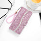 Glitter Powder Horizontal Flip Leather Case with Card Slots & Holder & Lanyard, For Samsung Galaxy S21+ 5G, For Samsung Galaxy S21 Ultra 5G, For Samsung Galaxy S21 5G, For Samsung Galaxy A42
