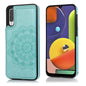 Double Buckle Mandala Pattern PU+TPU Protective Case with Card Slots & Holder & Photo Frame, For Samsung Galaxy A10e / A20e, For Samsung Galaxy A20 / A30, For Samsung Galaxy A50 / A50s, For Samsung Galaxy A51, For Samsung Galaxy A70��������������������...