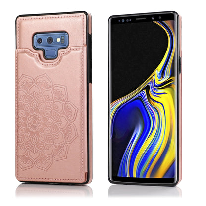 Double Buckle Mandala Pattern PU+TPU Protective Case with Card Slots & Holder & Photo Frame, For Samsung Galaxy A10e / A20e, For Samsung Galaxy A20 / A30, For Samsung Galaxy A50 / A50s, For Samsung Galaxy A51, For Samsung Galaxy A70��������������������...