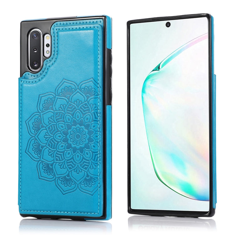 Double Buckle Mandala Pattern PU+TPU Protective Case with Card Slots & Holder & Photo Frame, For Samsung Galaxy A10e / A20e, For Samsung Galaxy A20 / A30, For Samsung Galaxy A50 / A50s, For Samsung Galaxy A51, For Samsung Galaxy A70��������������������...