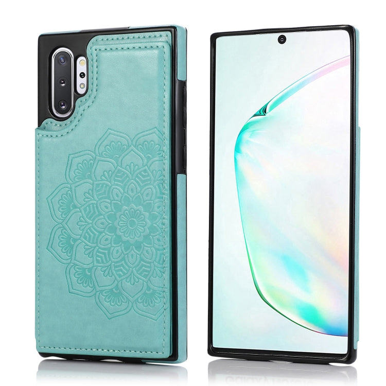 Double Buckle Mandala Pattern PU+TPU Protective Case with Card Slots & Holder & Photo Frame, For Samsung Galaxy A10e / A20e, For Samsung Galaxy A20 / A30, For Samsung Galaxy A50 / A50s, For Samsung Galaxy A51, For Samsung Galaxy A70��������������������...